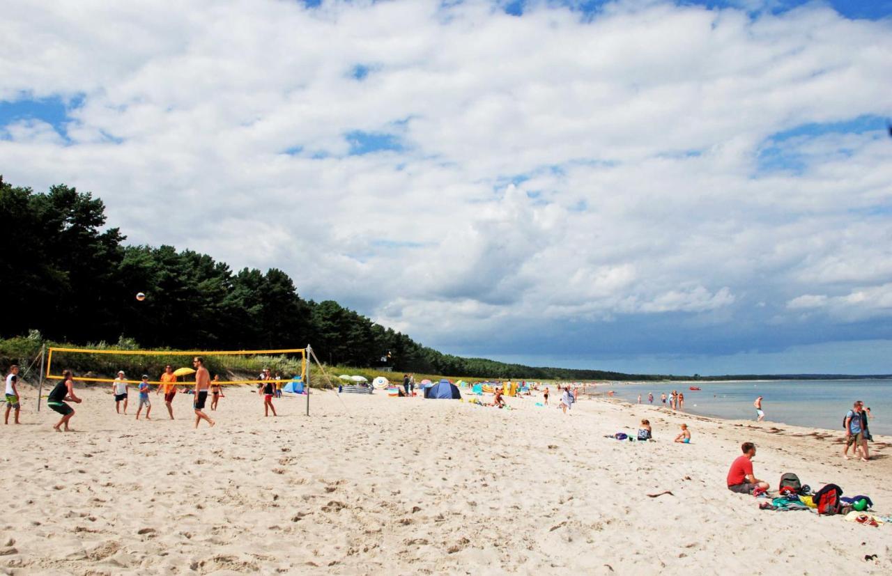 Ferienhaus Zum Boddenstrand Mit Ka Groß Zicker Kültér fotó